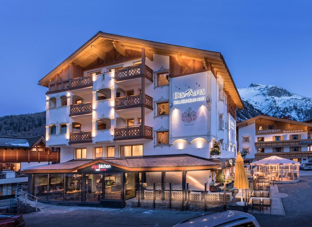 Hotel Des Alpes Замнаун Екстер'єр фото